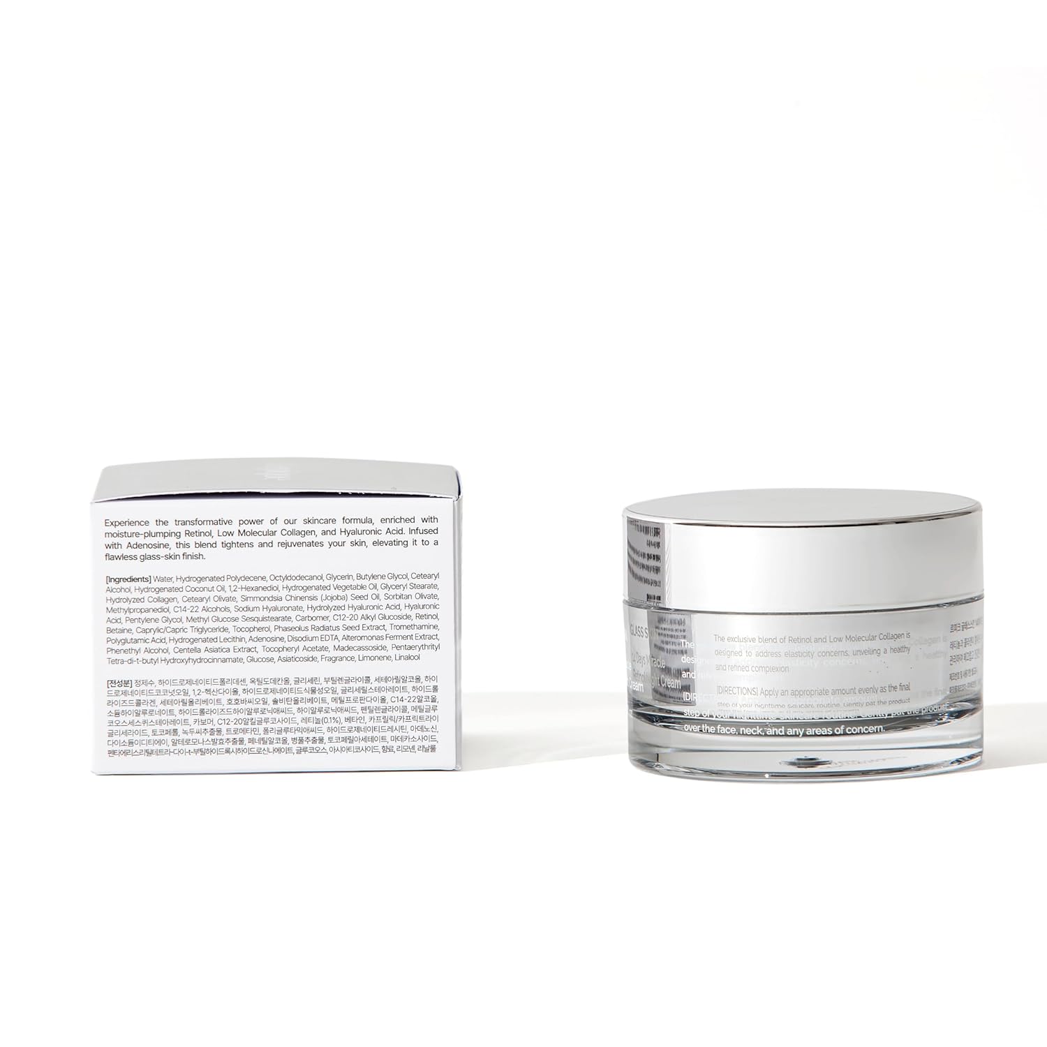 Lepique Retinol Night Cream 1.69oz - No.1 Korean Premium Overnight Repair Cream for Face and Neck - Collagen, Centella, Hyaluronic Acid - Anti aging, Acne, Moisturizer, Face Cream, Hydrating, Firming
